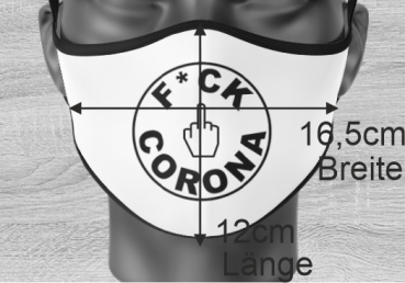Mund Nase Maske "Corona - NEIN Danke"