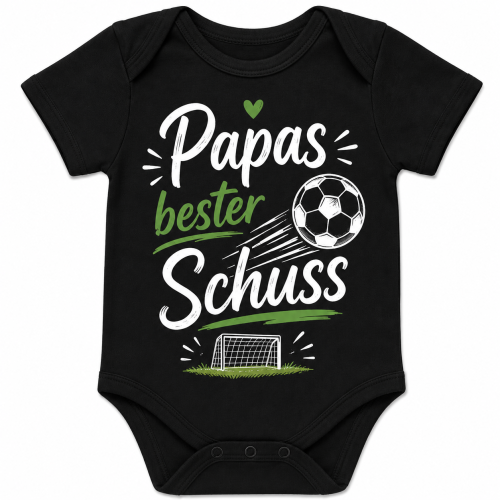 Babybody Modell: PAPAS BESTER SCHUSS - Fußball