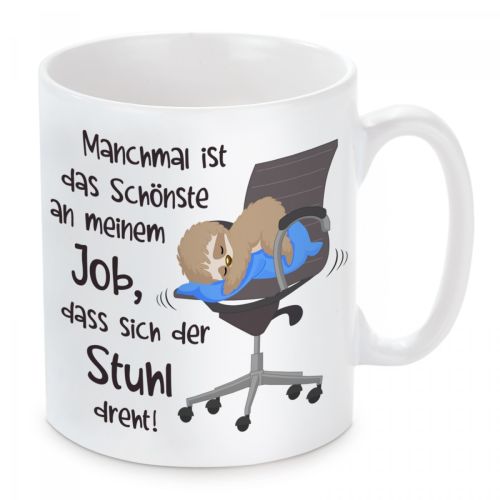 Preview: Kissen oder Tasse: Das Schönste an meinem Job