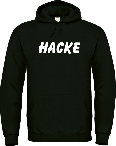 2er Set Hoodies, Kapuzenpullover schwarz 2er-Set - Hacke Dicht