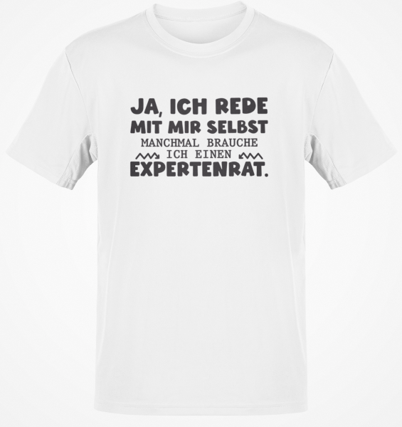 Funshirt ,Tanktop oder Shirt - Ja ich rede mit mir selbst...