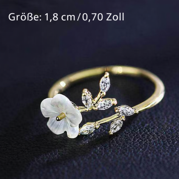 Exklusiver Damenring im floralen Design – stilvoller Schmuck für Feste und besondere Momente