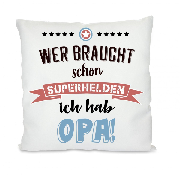 Kissen oder Tasse: Wer braucht schon Superhelden
