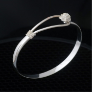 Armband mit Rose, Armreif mit Blume
