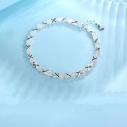 Armband silberfarbig