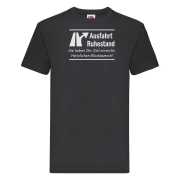 Funshirt ,Tanktop oder Shirt - Ausfahrt Ruhestand. Sie haben Ihr Ziel erreicht..."