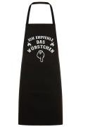 Grillschürze mit Spruch "Würstchen" Grill Schürze  Geschenke Mann Papa lustig