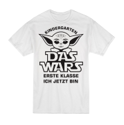 Kindershirt Kinder T-Shirt: Kindergarten DAS WARS - Erste Klasse ich jetzt bin