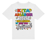 Kinder T-Shirt Modell: Kindergarten Abgänger 2026, KITA Abgänger