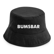 Party Hut, Bucket Hat, Fischer Hut, Hut bedruckt mit Spruch: Bumsbar