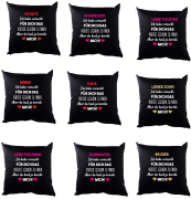 Schwarzes Kissen Ich habe versucht das perfekte Geschenk für dich zu finden... Variante: Schatz, Mama, Papa, Oma,