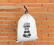 Turnbeutel - "Einen scheiß muss ich"