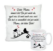 Kissen oder Tasse: Liebe Mama