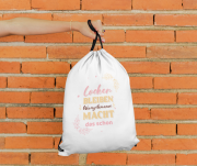 Turnbeutel - "Locker bleiben ...macht das schon" mit Wunschnamen