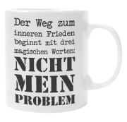 Tasse "Der Weg zu inneren Frieden..."