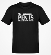 Funshirt ,Tanktop oder Shirt - "My Pen..."