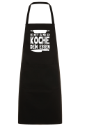 Kochschürze mit Spruch "Sei nett zu mir ich koche dein Essen" Kochen Schürze  Geschenke Chefkoch Köchin Mama Oma Papa