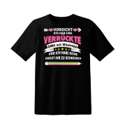 Kinder T-Shirt Modell: Vorsicht ich habe verrückte Oma mit Whatsapp..."